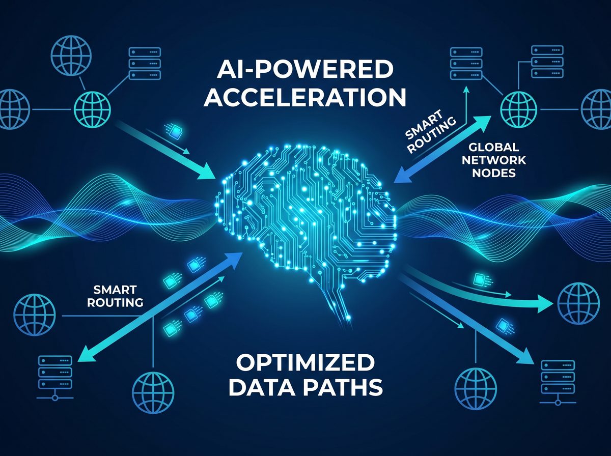 喷锚加速器AI智能路由技术